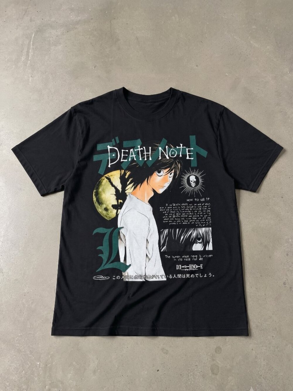 Death Note L Lawliet Anime T-Shirt